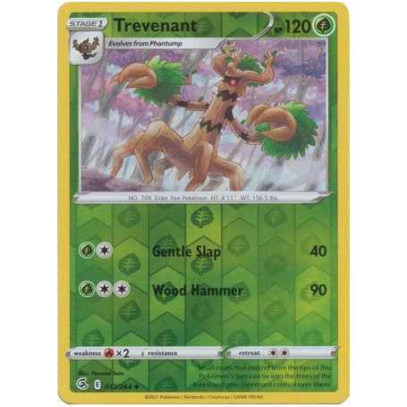 017/264 Trevenant (Reverse Holo) (Fusion Strike) Pokemon card (English)