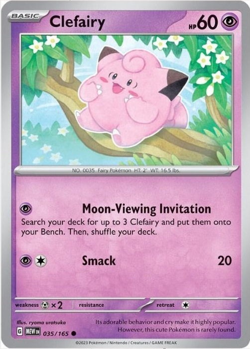 035/165 Clefairy - Pokémon 151 - Pokémon card (English)