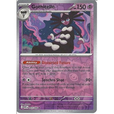 043/086 Gothitelle (Reverse Holo) (White Flare) Pokemon card (English)