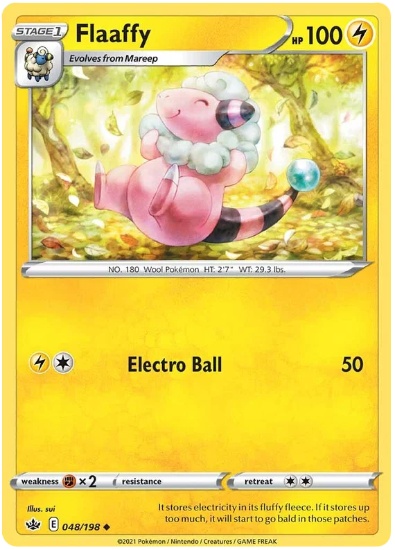 048/198 Flaaffy (Chilling Reign) Pokémon card (English)