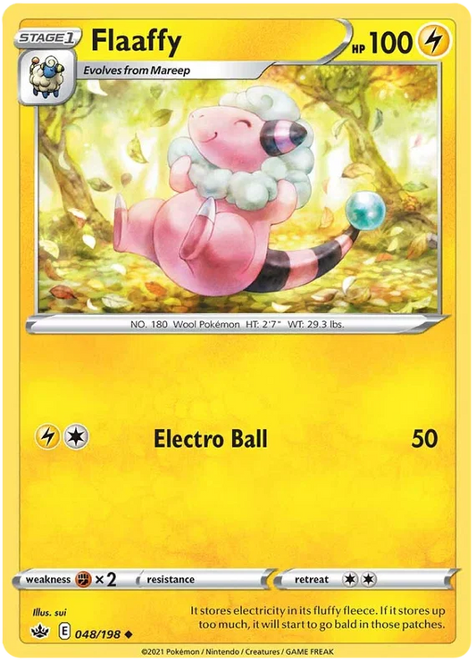 048/198 Flaaffy (Chilling Reign) Pokémon card (English)