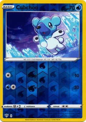 048/189 Cubchoo (Reverse Holo) (Darkness Ablaze) Pokemon card (English)