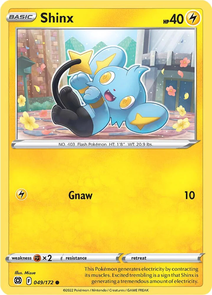 049/172 Shinx (Brilliant Stars) Pokemon card (English)