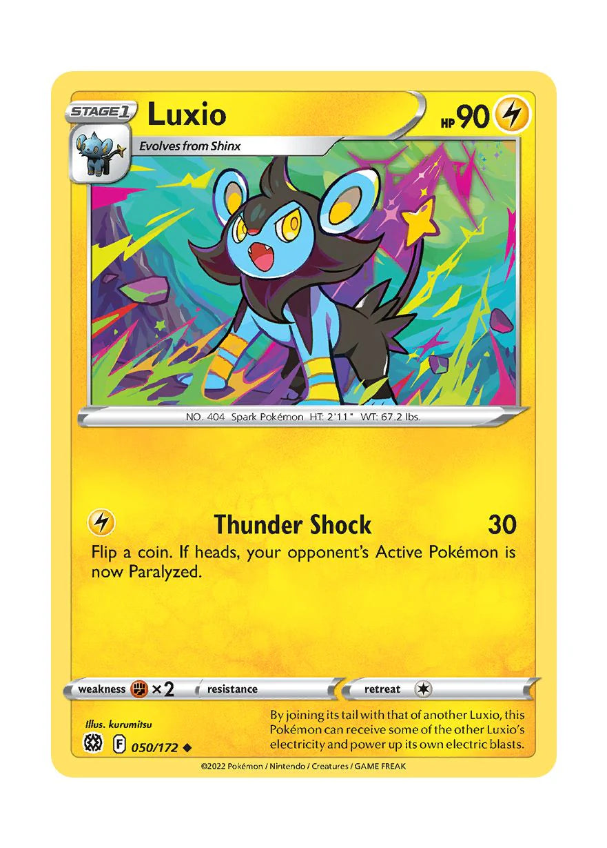 050/172 Luxio (Brilliant Stars) Pokemon card (English)