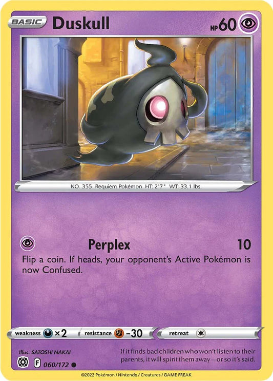 060/172 Duskull (Brilliant Stars) Pokemon card (English)