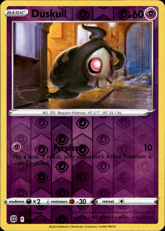 060/172 Duskull (Reverse Holo) (Brilliant Stars) Pokemon card (English)