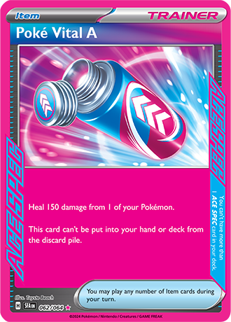 062/064 Poké Vital A (Special Rare) (Item) (Shrouded Fable) Pokémon card (English)