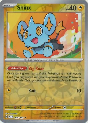 068/193 Shinx (Reverse holo) - Paldea Evolved - Pokémon card (English)