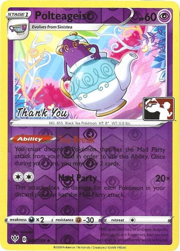 083/189 Polteageist (Reverse Holo) (Darkness Ablaze) Pokemon card (English)