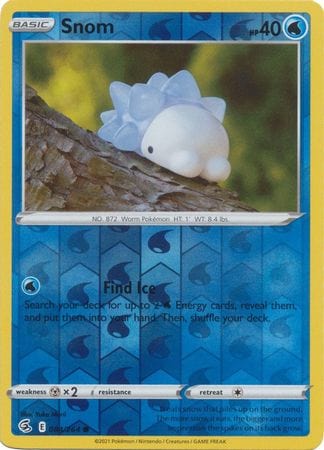 084/264 Snom (Reverse Holo) (Fusion Strike) Pokemon card (English)