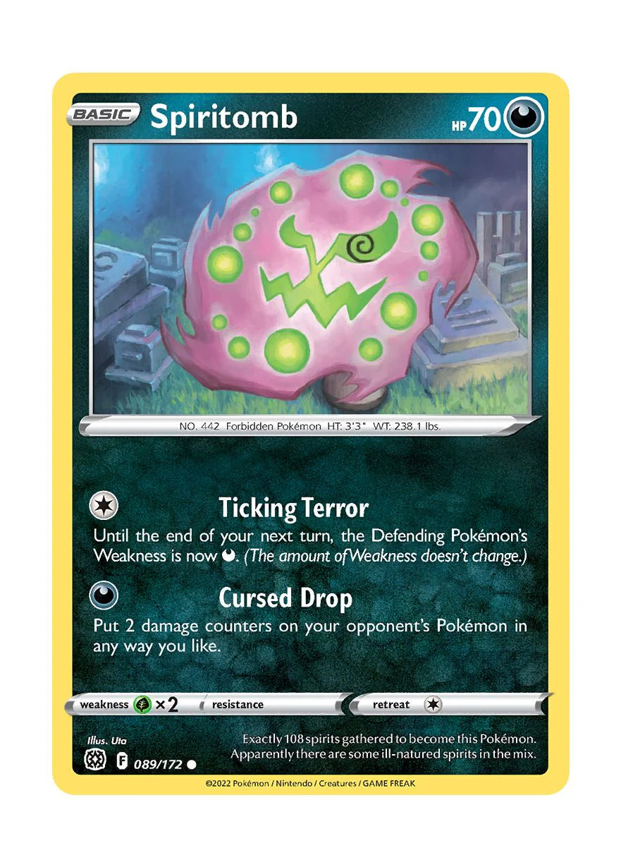 089/172 Spiritomb (Brilliant Stars) Pokemon card (English)