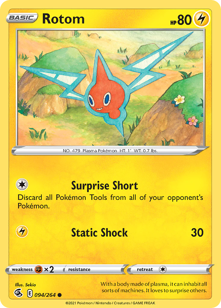 094/264 Rotom (Fusion Strike) Pokemon card (English)