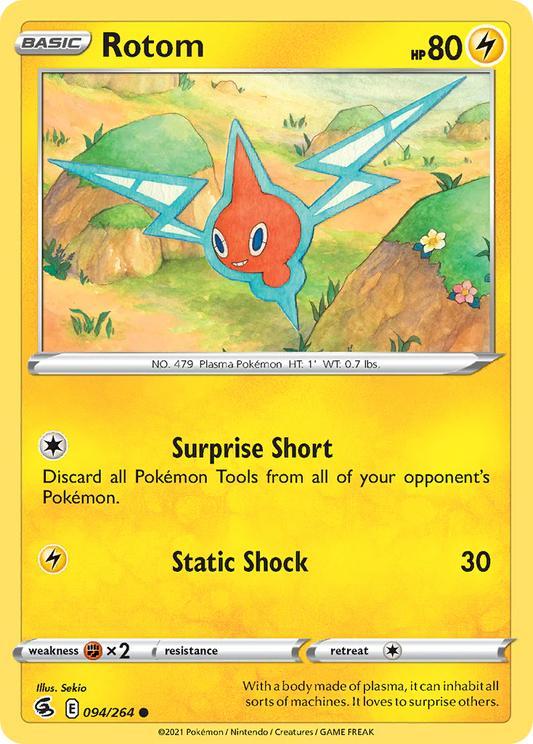 094/264 Rotom (Fusion Strike) Pokemon card (English)