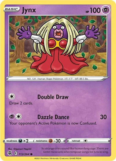 112/264 Jynx (Fusion Strike) Pokemon card (English)