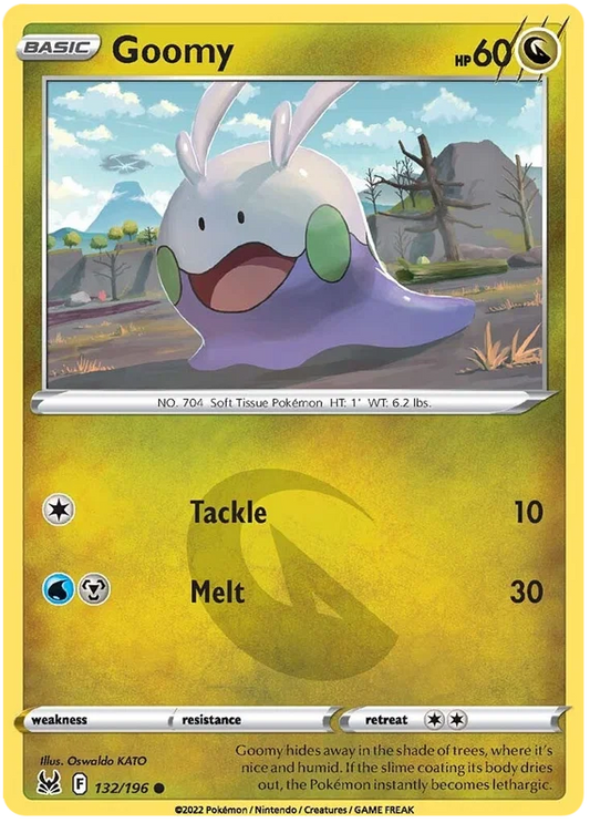 132/196 Goomy (Lost Origin) Pokemon card (English)