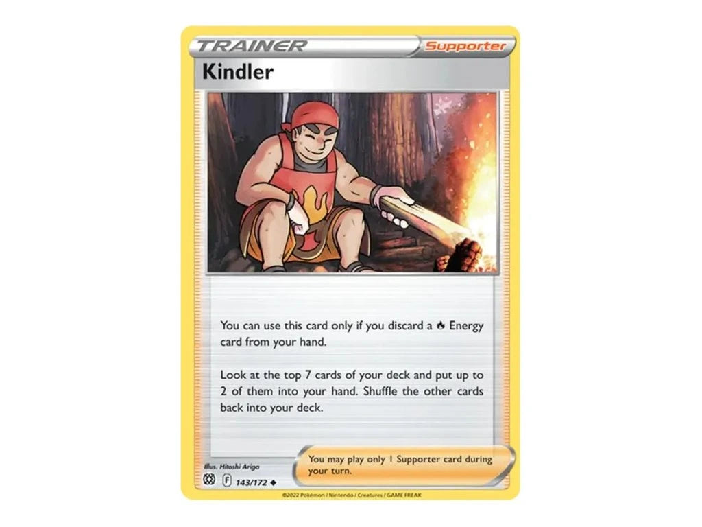 143/172 Kindler (Supporter) (Brilliant Stars) Pokemon card (English)