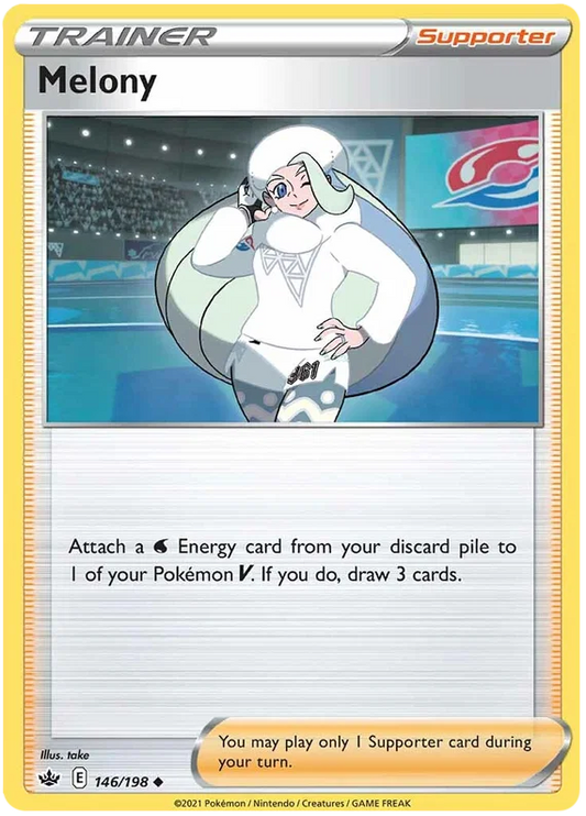 146/198 Melony (Supporter) (Chilling Reign) Pokémon card (English)