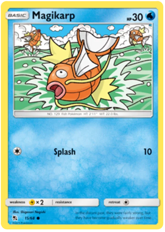 15/68 Magikarp (Hidden Fates) Pokémon card (English)