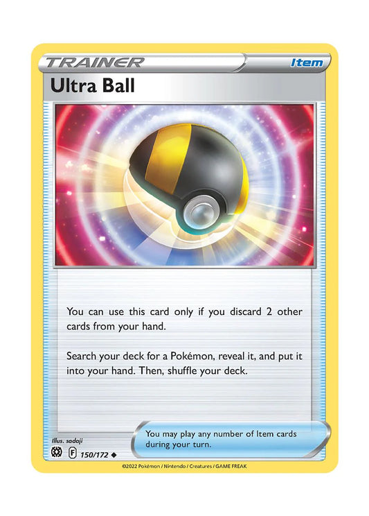 150/172 Ultra Ball (Item) (Brilliant Stars) Pokemon card (English)