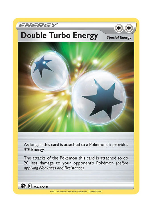 151/172 Double Turbo Energy (Energy) (Brilliant stars) Pokemon card (English)