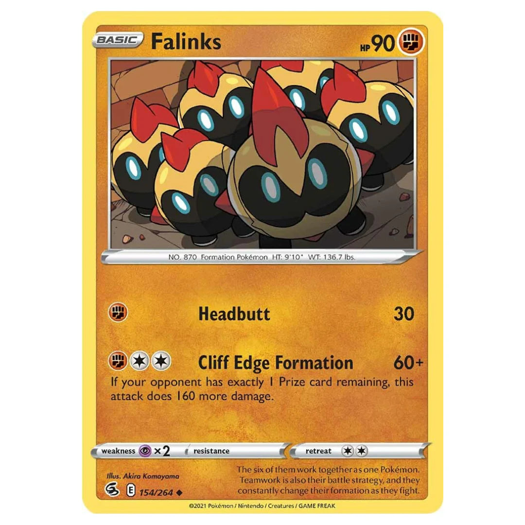 154/264 Falinks (Fusion Strike) Pokemon card (English)