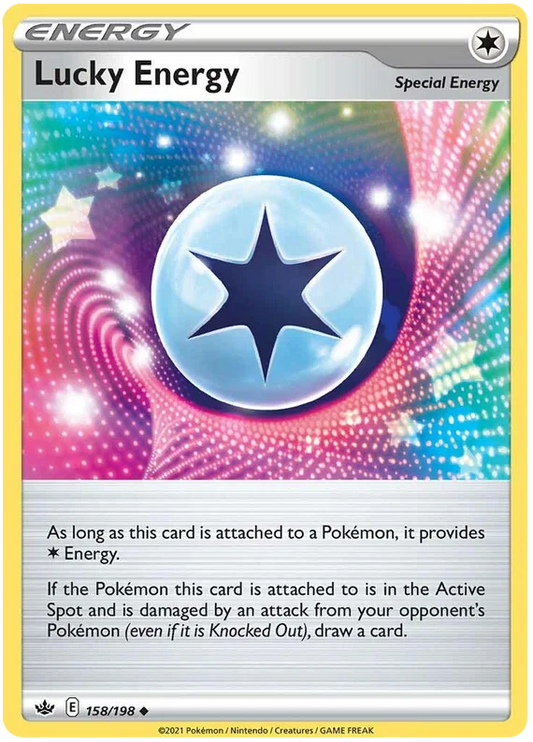 158/198 Lucky Energy (Special Energy) (Chilling Reign) Pokémon card (English)