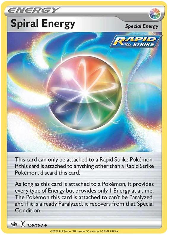 159/198 Spiral Energy (Special Energy) (Chilling Reign) Pokémon card (English)