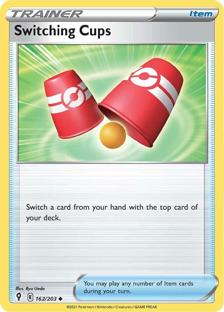 162/203 Trainer / item / Switching Cups / Uncommon (Evolving Skies)
