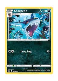 163/264 Sharpedo (Fusion Strike) Pokemon card (English)