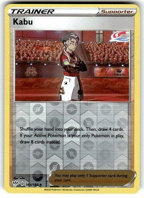163/189 Kabu (Reverse Holo) (Darkness Ablaze) Pokemon card (English)