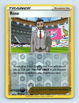 168/189 Rose (Reverse Holo) (Darkness Ablaze) Pokémon card (English)