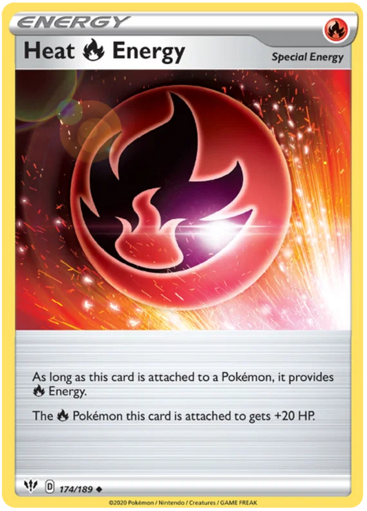174/189 Heat Energy (Darkness Ablaze) Pokémon card (English)