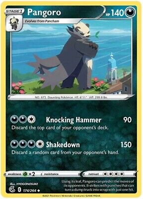 174/264 Pangoro (Fusion Strike) Pokemon card (English)