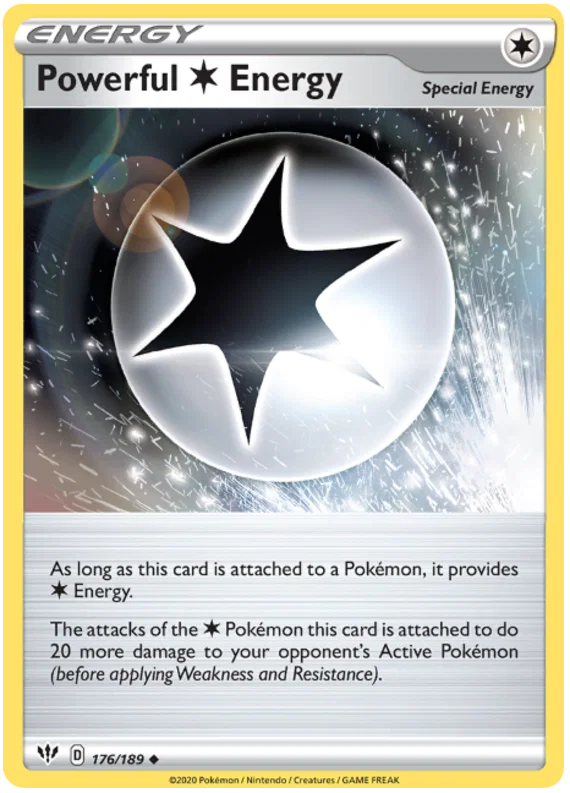 176/189 Powerful Energy (Darkness Ablaze) Pokémon card (English)