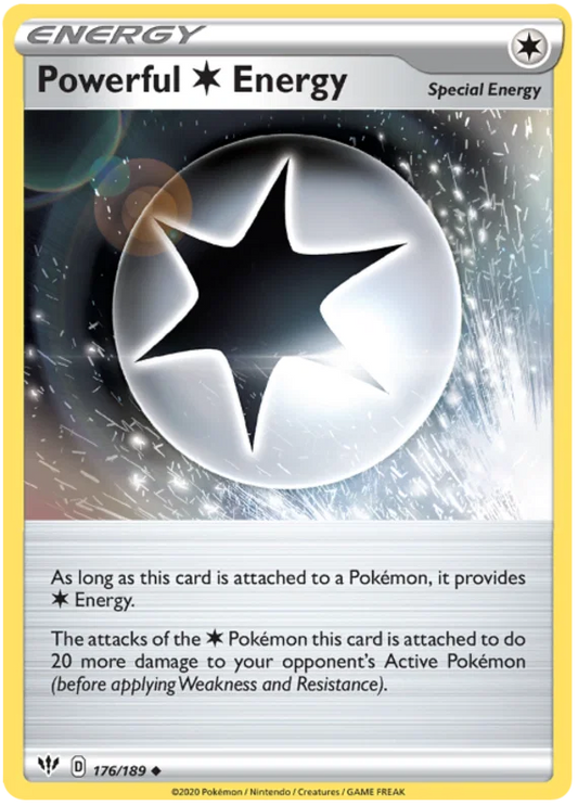 176/189 Powerful Energy (Darkness Ablaze) Pokémon card (English)