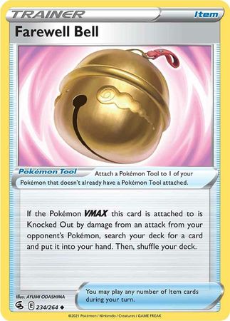 234/264 Farewell Bell (Fusion Strike) Pokemon card (English)