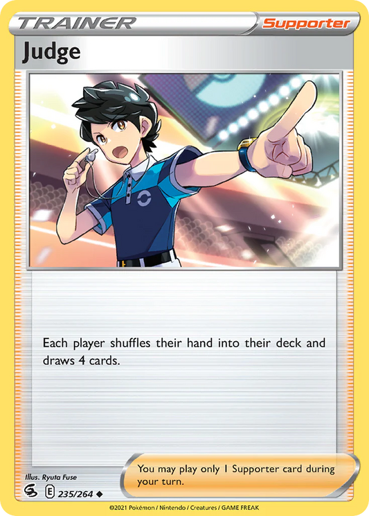 235/264 Judge (Fusion Strike) Pokemon card (English)