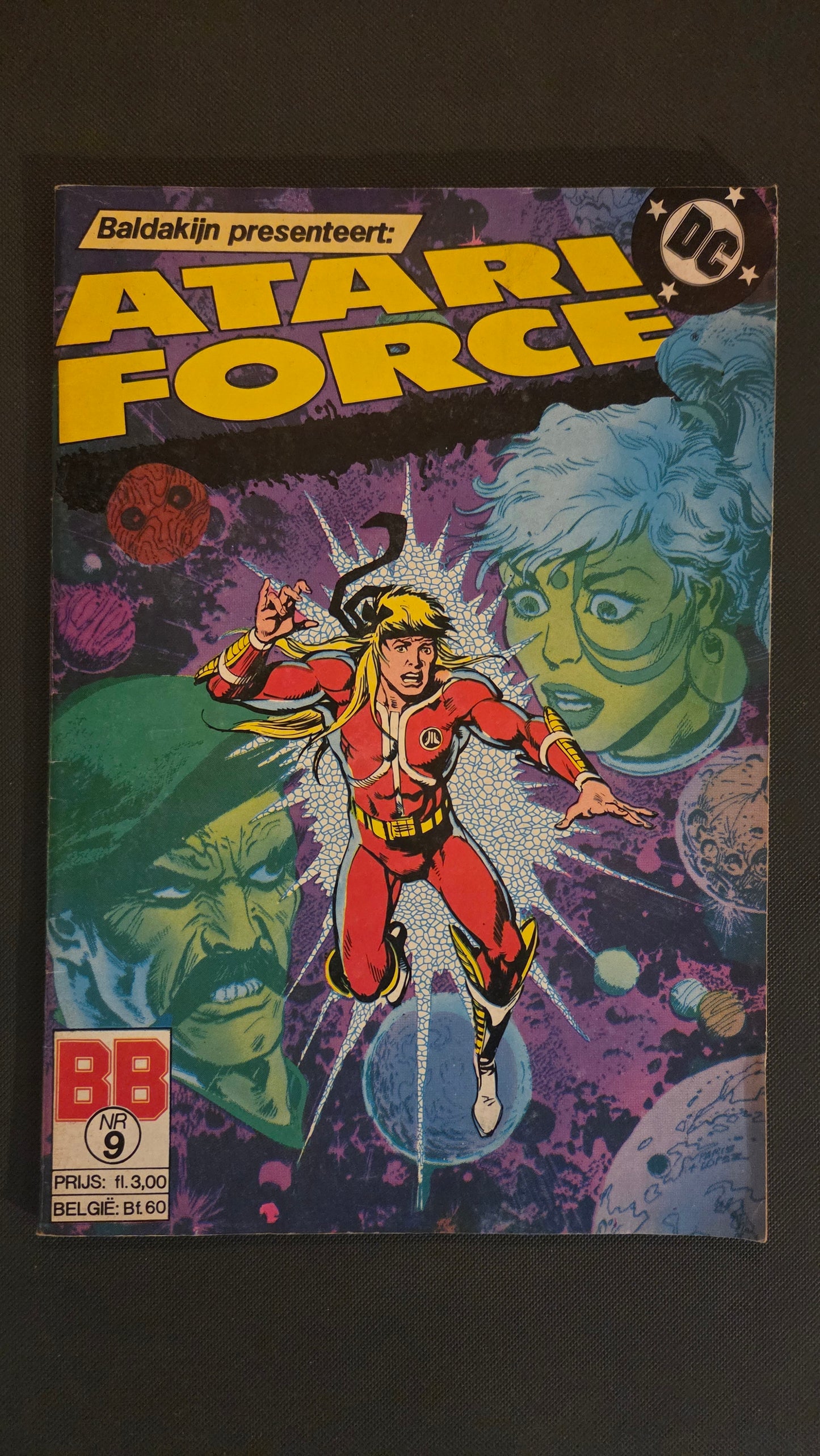 Baldakijn Presenteert: Atari Force Nr. 9 | DC Comics | Dutch Edition | Vintage Sci-Fi Comic