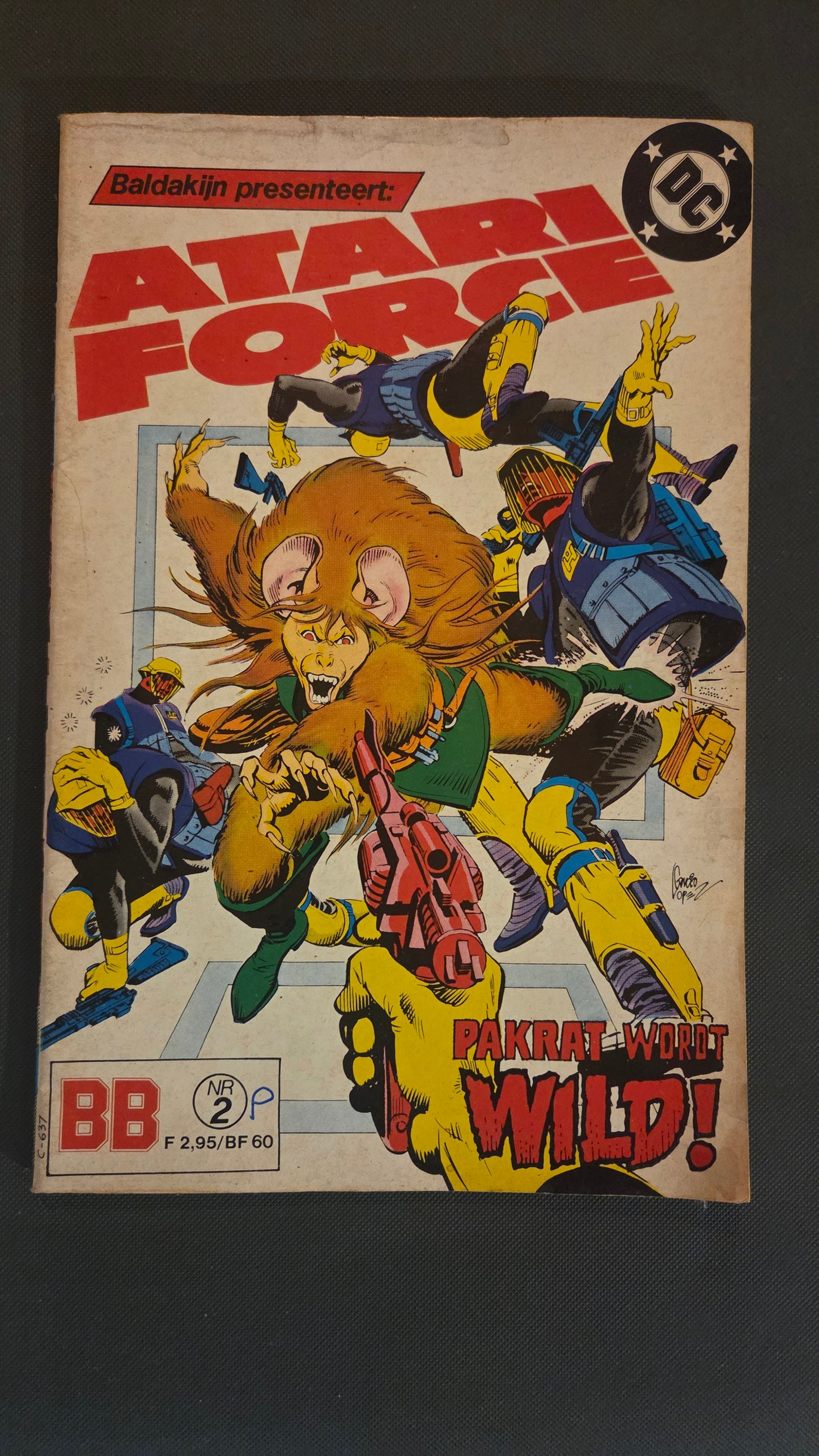 Baldakijn Presenteert: Atari Force – Pakrat Wordt Wild! | DC Comics | Dutch Edition | Vintage Comic