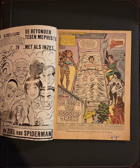 Marvel Juniorpress Presenteert: De Vergelders Nr. 15 (Special) – Met Gastster Spider-Woman | Dutch Avengers Comic | Vintage Edition