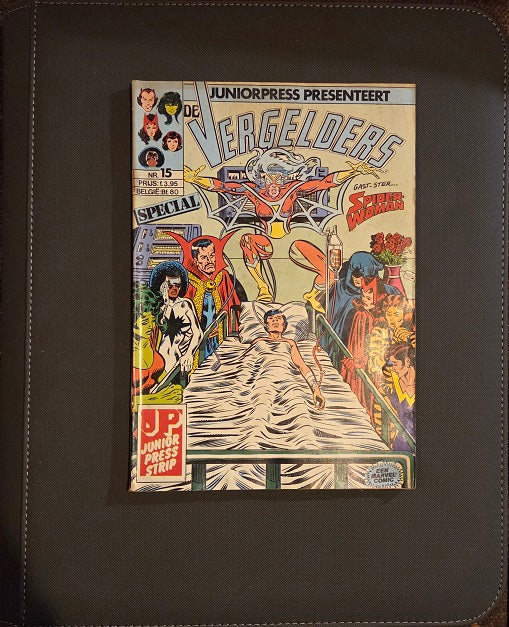 Marvel Juniorpress Presenteert: De Vergelders Nr. 15 (Special) – Met Gastster Spider-Woman | Dutch Avengers Comic | Vintage Edition