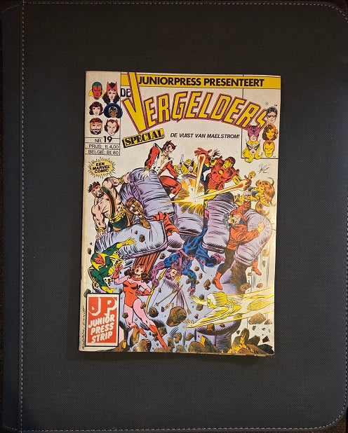 Marvel Juniorpress Presenteert: De Vergelders Nr. 19 (Special) – De Vuist van Maelstrom | Dutch Avengers Comic | Vintage Edition