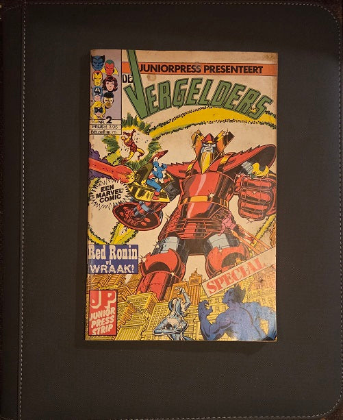 Marvel Juniorpress Presenteert: De Vergelders Nr. 2 (Special) – Red Ronin wil Wraak! | Dutch Avengers Comic | Vintage Edition
