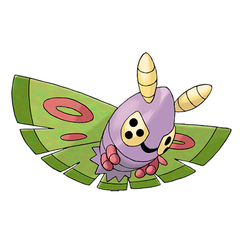 010/196 Dustox (Reverse Holo) (Lost Origin) Pokemon card (English)