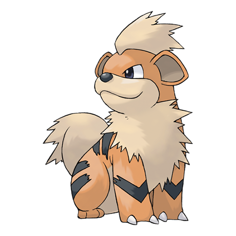 032/264 Growlithe (Fusion Strike) Pokemon card (English)