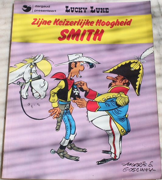 Lucky Luke 45 - Zijne Keizerlijke Hoogheid Smith (Soft Cover) (Dutch/Nederlands) 2de Hands/Used product