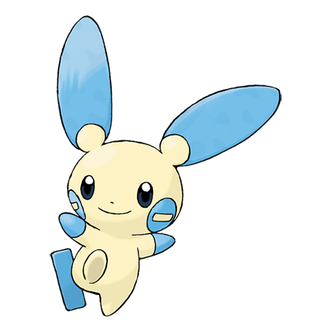 090/264 Minun (Fusion Strike) Pokemon card (English)