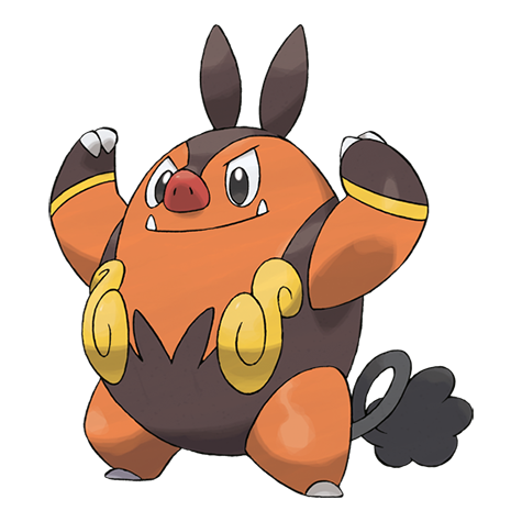 012/086 Pignite (White Flare) Pokemon card (English)
