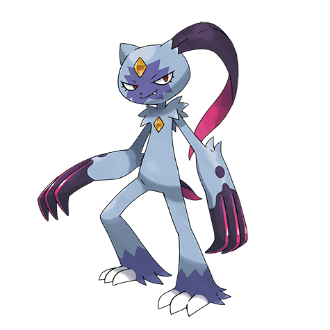 123/196 Radiant Hisuian Sneasler (Rare) Pokemon card (English)