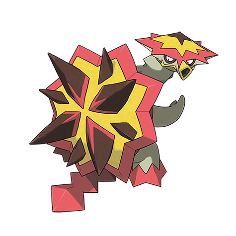 198/264 Turtonator (Fusion Strike) Pokemon card (English)